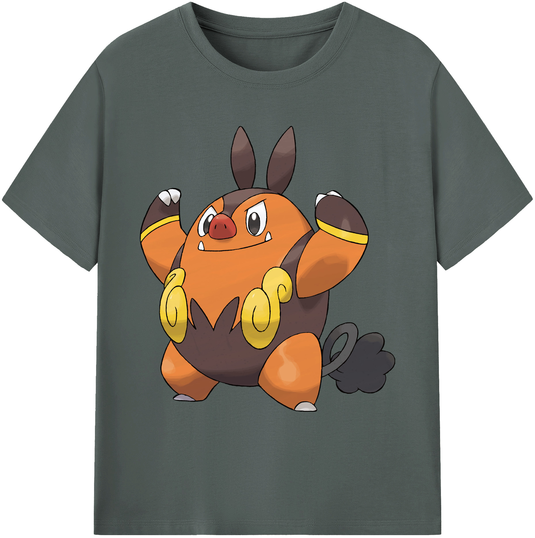 （画像用） ポケットモンスター Pokémon 綿100％ メンズ半袖Tシャツ｜肌触りやわらか＆通気性